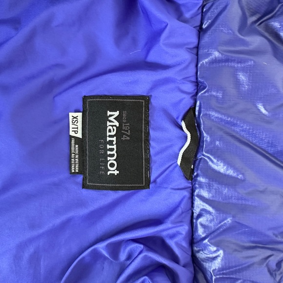 Marmot Girls Down Coat XS - Picture 7 of 7